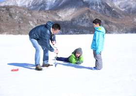 Wakasagi Fishing at Lake Akan