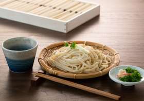 zaru udon noodles