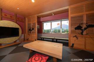 Naruto-themed Japanese Ninja Suite Room