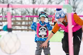 childrens in Karuizawa Ski School