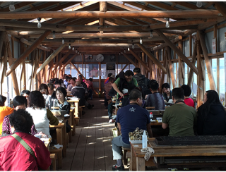 the oyster huts of Uramura in Toba City, Mie Prefecture