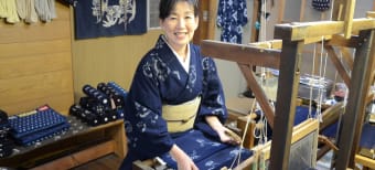 Sakushu-gasuri Weave