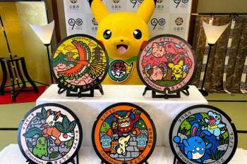 Poke Lids Pokemon manhole cover selection