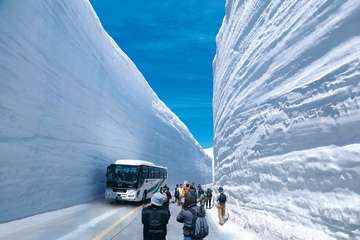 雪の大谷ウォーク