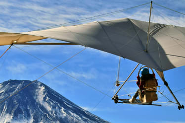 Hang Gliding in Oshino-mura