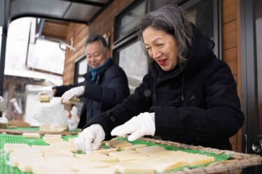 Making Tofu in Nagano