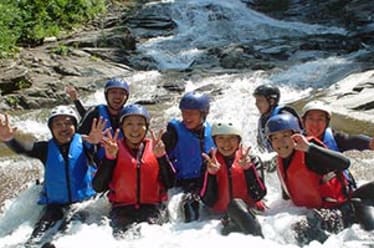 Canyoning in Minakami