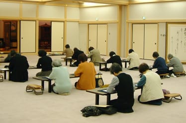 Zen Meditation in Rinnoji