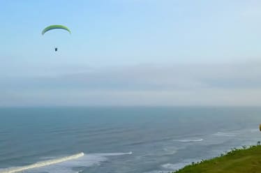 Paragliding in Tokachi Heiya