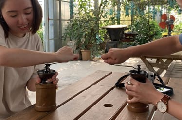 Coffee Tasting at Matayoshi Coffee Farm