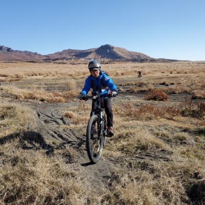 E-bike Ride on Mt. Aso