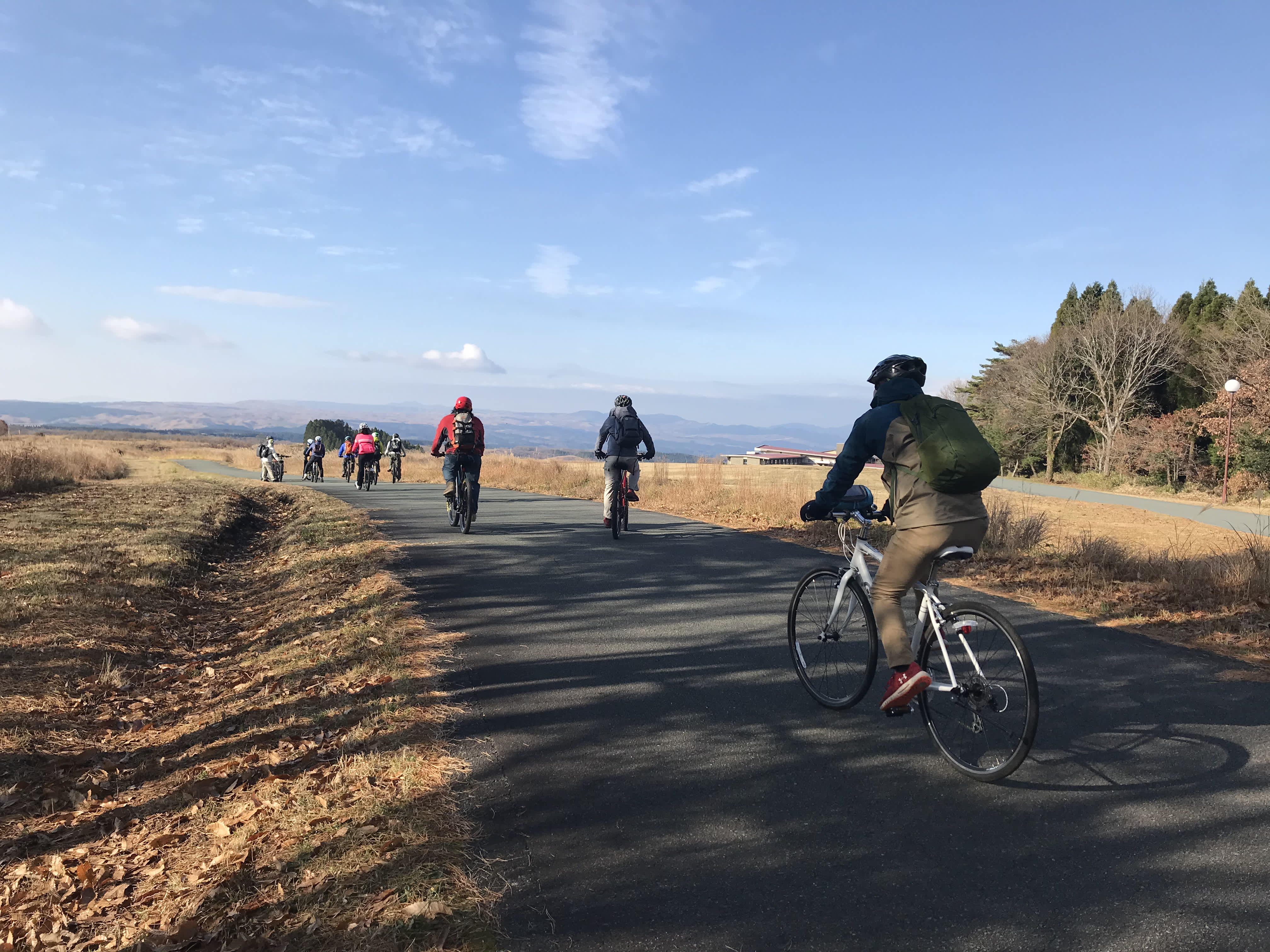 visite à vélo à travers Minamioguni Satoyama