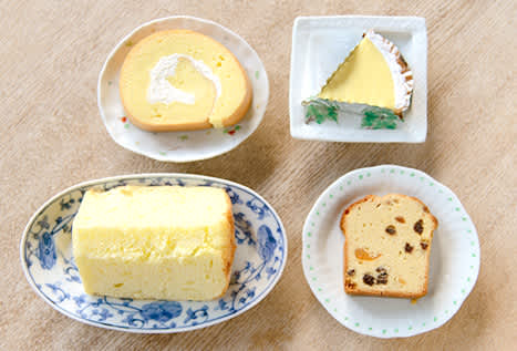 cake made with “Yuukiran” brand eggs