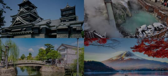 Discover new tourist destinations in Japan