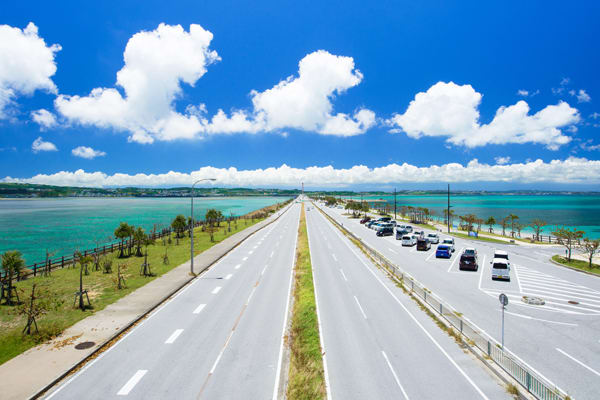 Kaichu-Doro (the Road Through the Sea), Central Okinawa