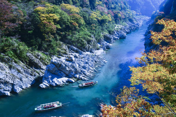 Beautiful gorges in Oboke, Tokushima