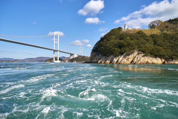 ① Day 1 to 2: Pay homage to famous Japanese cartoon icons and take a boat over majestic whirlpools