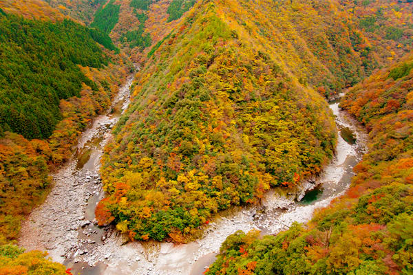 Iya Valley in Autumn, Tokushima