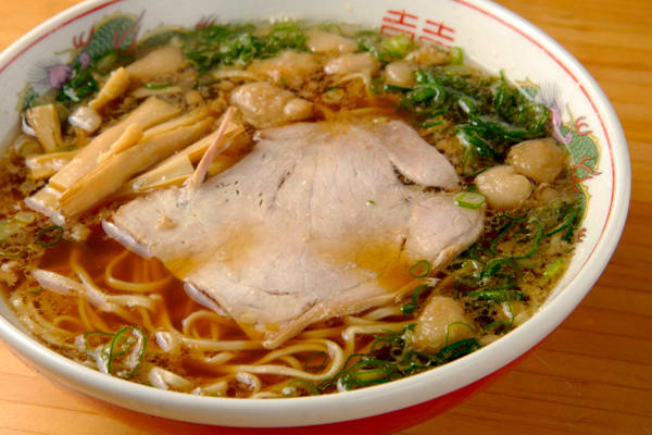 Onomichi Ramen: Soysauce soup base, Hiroshima