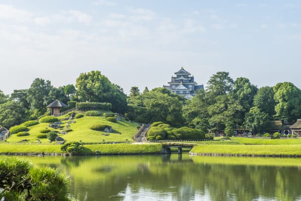 ① Day 1 to 2: Relax at one of Japan’s Three Great Gardens, then switch up with the lively city vibes of Osaka