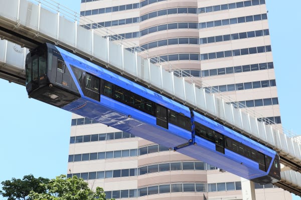 The Chiba Monorail (Chiba Urban Monorail)