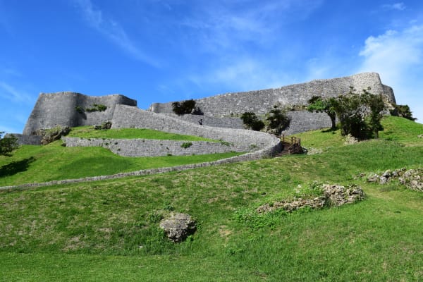 Katsuren Castle Ruins, a World Heritage Site, Central Okinawa