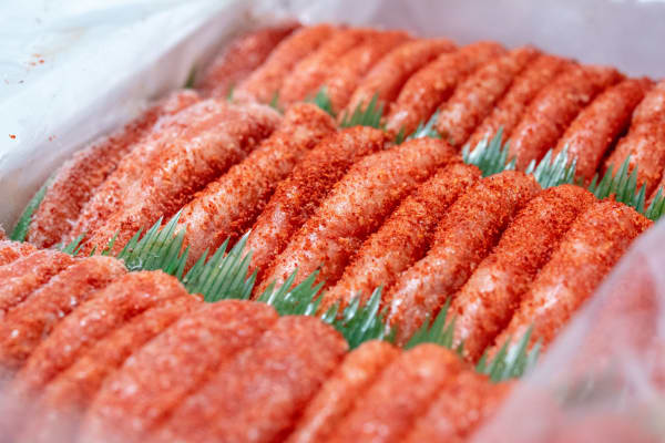 The famous spiced cod roe: Fukuoka Mentaiko, Fukuoka