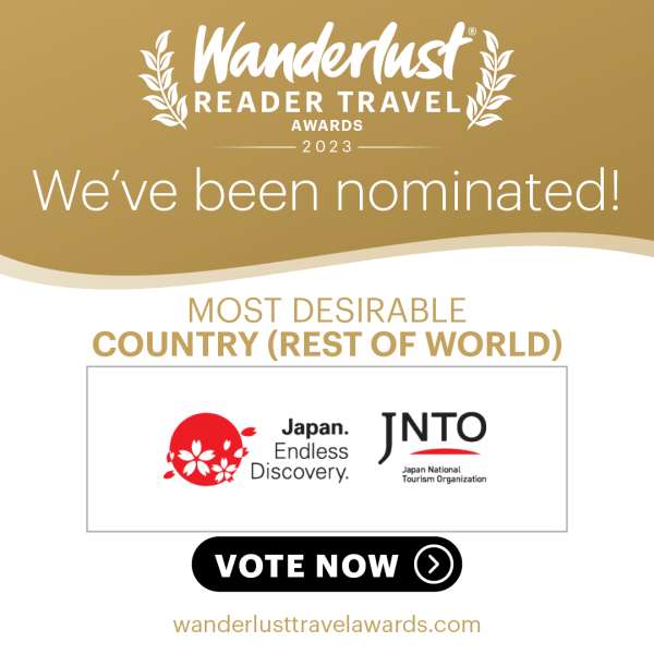 wanderlust travel awards 2023