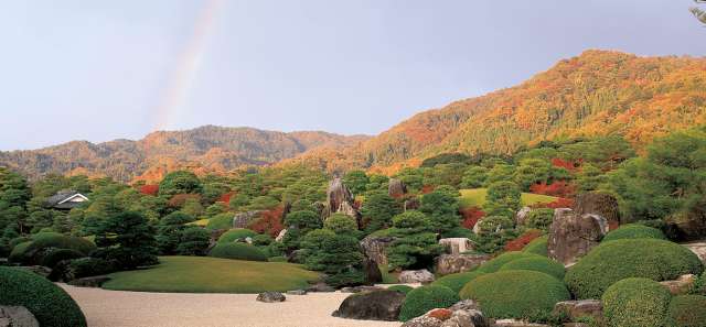 Nihonga (Japanese painting) at Adachi Museum in Shimane Prefecture