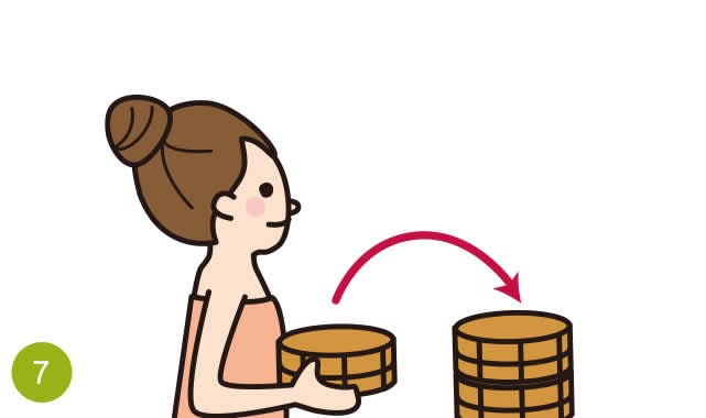 After using, always return the pail and stool to their original place and refrain from talking loudly while in the bathtub