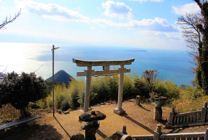 Takaya Shrine’s torii gate