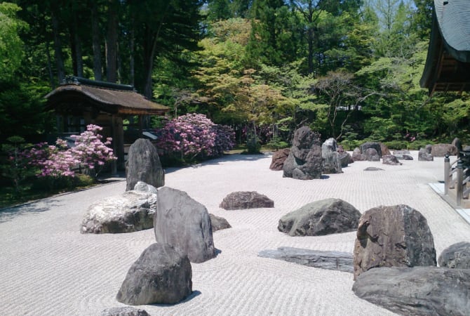 Temple Gardens of Mt. Koya