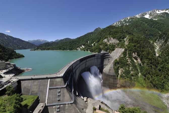 Kurobe Dam, Toyama