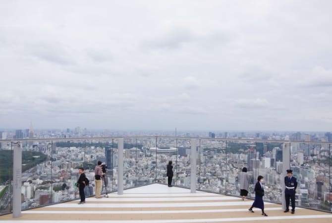 Shibuya Scramble Square “Shibuya Sky”, & Miyashita Park