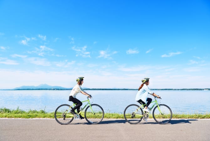 Ring Ring Bike Road in Ibaraki
