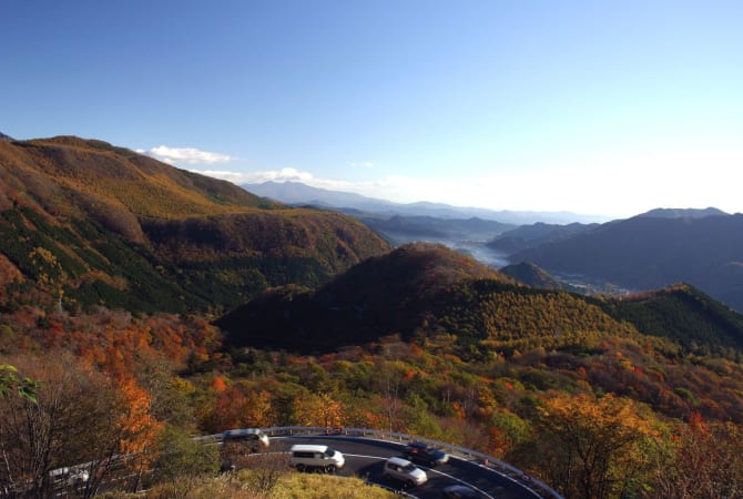 Nikko's Iroha Slope Sightseeing Road