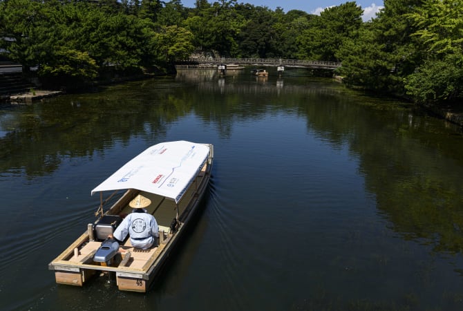 Matsue’s Electric-powered Sightseeing Cruise