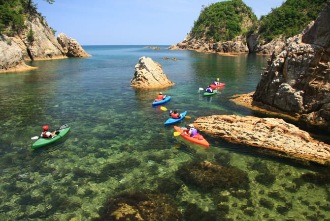 Water Sports on the Uradome Coast