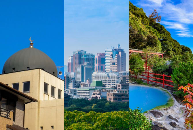 Explore Popular Sightseeing Spots and Convenient Mosques in Kyushu
