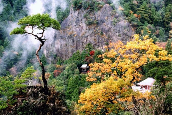 Horaiji Temple on Mt. Horaiji