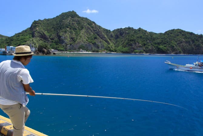 Fishing in Ogasawara