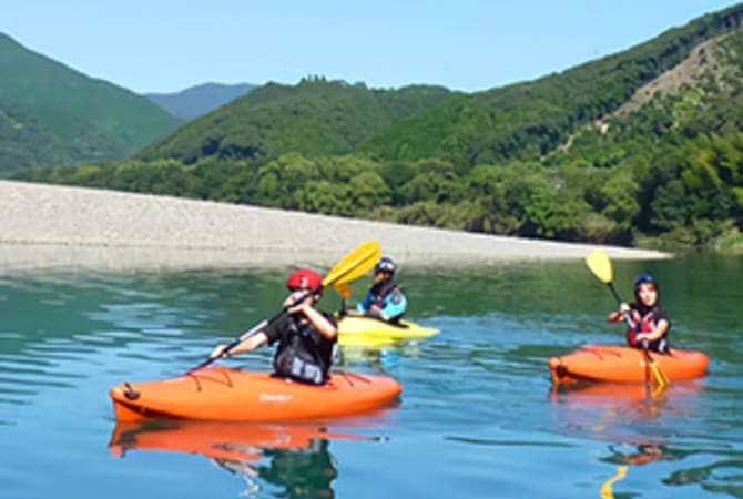 Kayaking and SUP on the Shimanto River