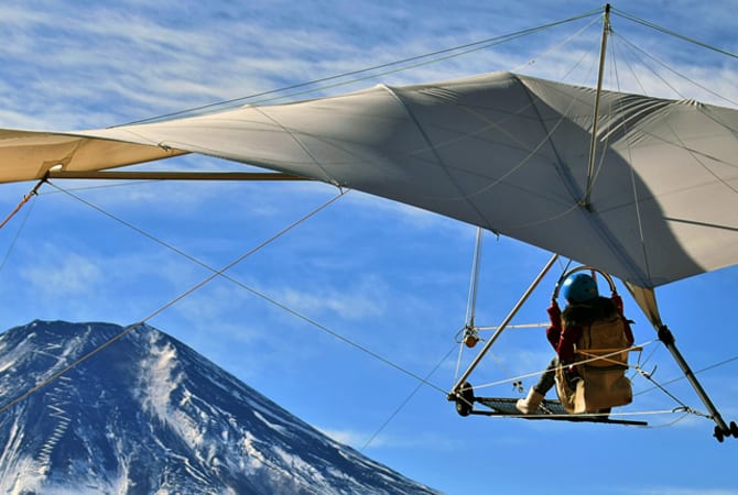 Hang Gliding in Oshino-mura