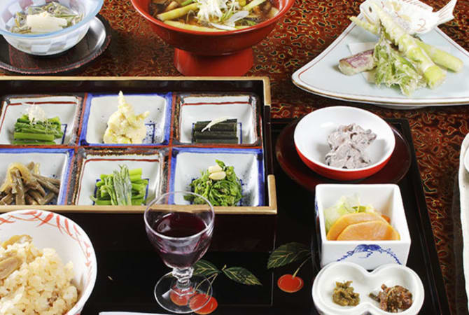 Buddhist Cuisine in Dewa Sanzan