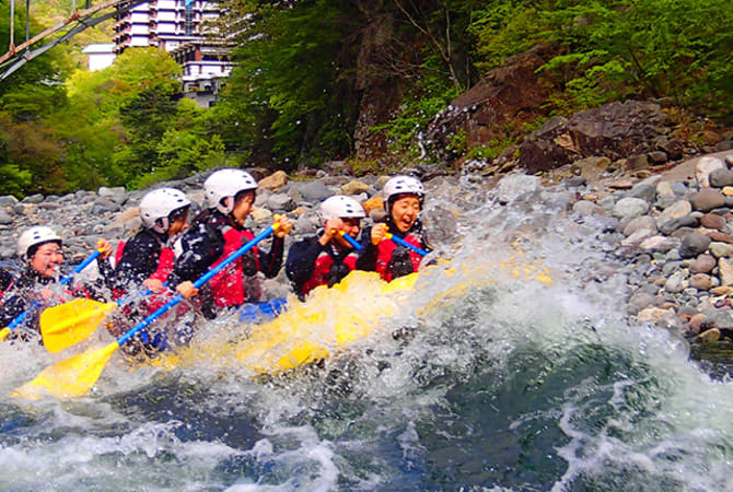 Kinugawa River Rafting