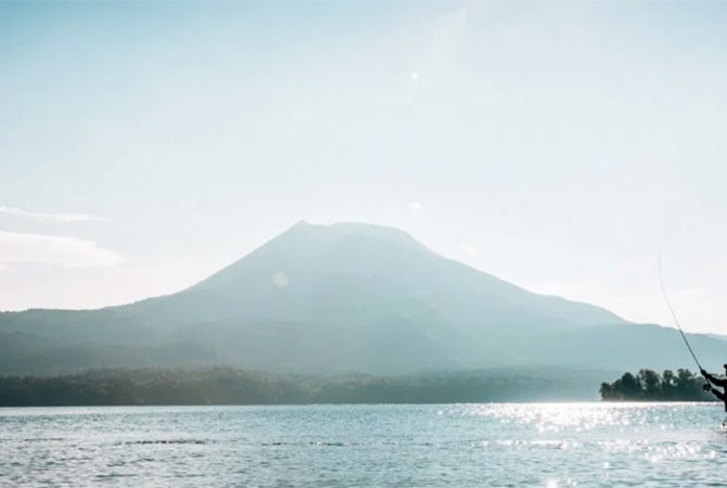 Fly Fishing at Lake Akan