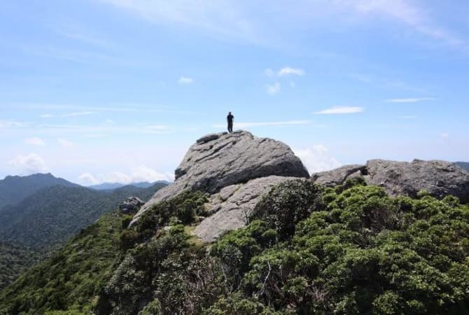 20. Trek and Water activities in the World heritage mystery island, YAKUSHIMA