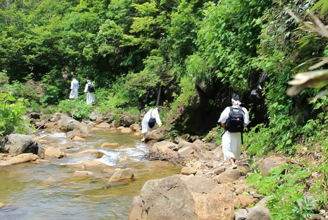 Yamabushi Training on Mt. Yudono