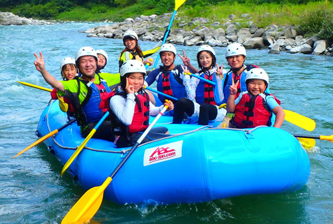 Tenryu River Rafting