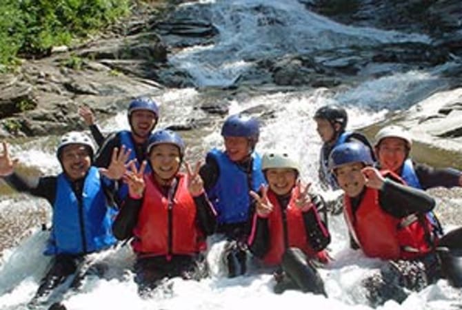 Canyoning in Minakami